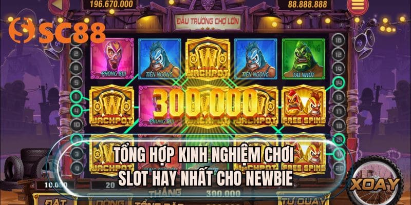 Tổng hợp kinh nghiệm chơi slot hay nhất cho newbie